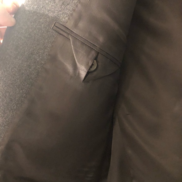 Ralph Lauren Charcoal Slim Wool Blazer 40S - Picture 3 of 3